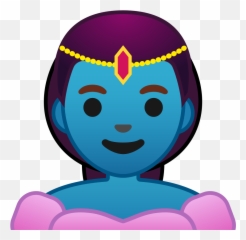 Genie Emoji Meaning With Pictures From A To Z - Meaning,Facebook Santa Claus Emoticon