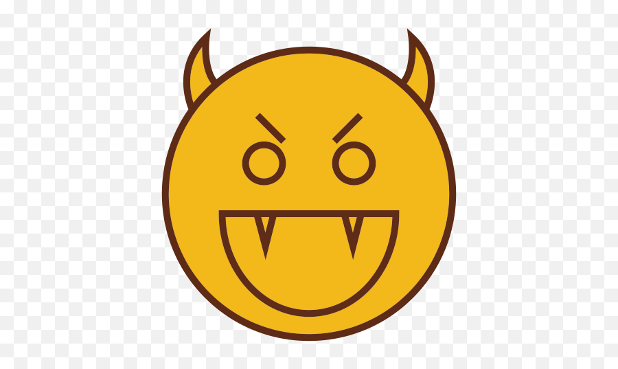 Evil Icon - Emoticon Emoji,Evil Emoji