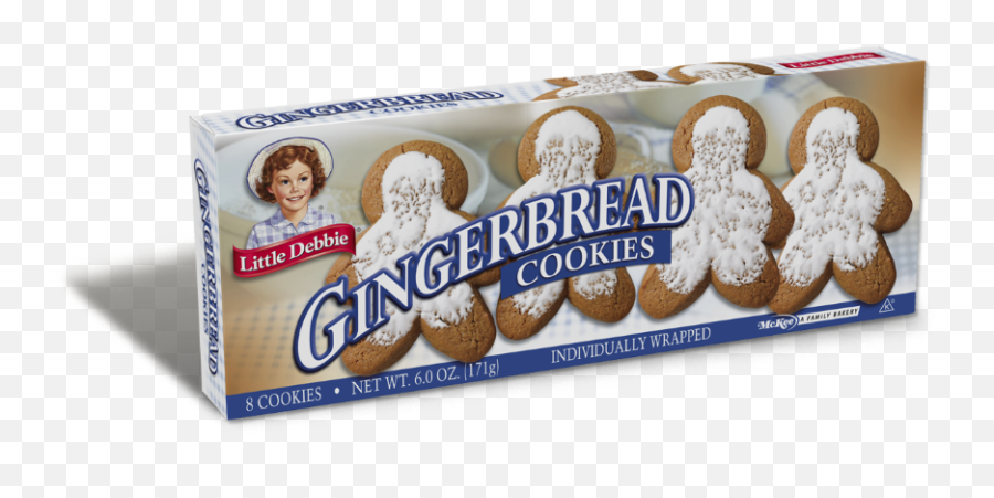 Little Debbie Gingerbread Cookies - Gingerbread Man Little Debbie Emoji,Gingerbread Cookie Emoji