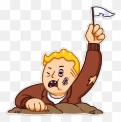 Fallout - Png Telegram Vault Boy Emoji,Fall Out Boy Emoji