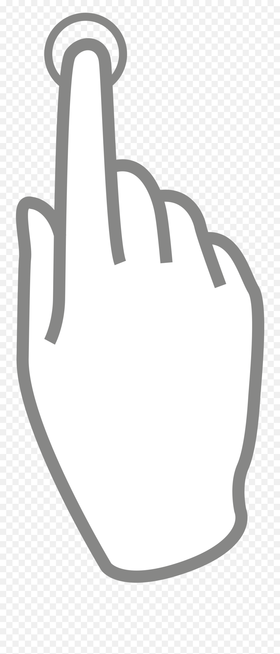 Finger Clipart Finger Tap Picture 1097665 Finger Clipart - Finger Tap Transparent Gif Emoji,Swipe Left Emoji