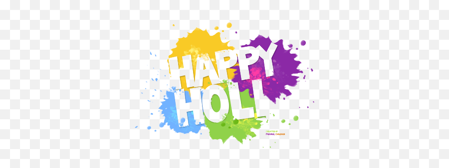 Download Holi Color Free Png Transparent Image And Clipart - Happy Holi Words Png Emoji,Holi Emoji