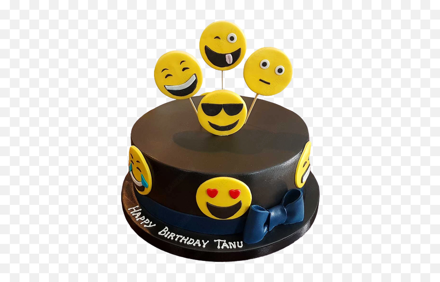 Best Smiley Emoji Cake Online Order - Birthday Cake Smiley Cake,Smiley Emoji