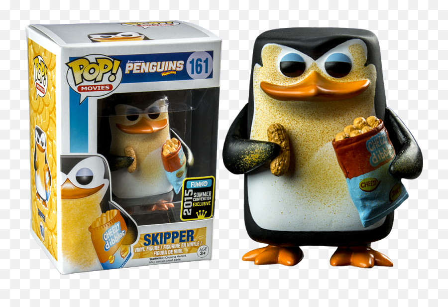 Vinyl Figures Funko Funko Pop - Skipper Funko Pop Emoji,Translucent Baymax Funko Pop Emoticon