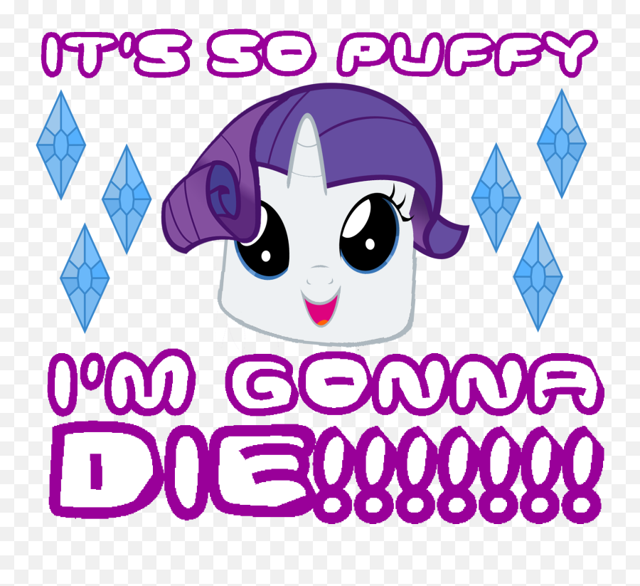 Itu0027s So Puffy My Little Pony Friendship Is Magic Know - Dot Emoji,Purple As An Emotion