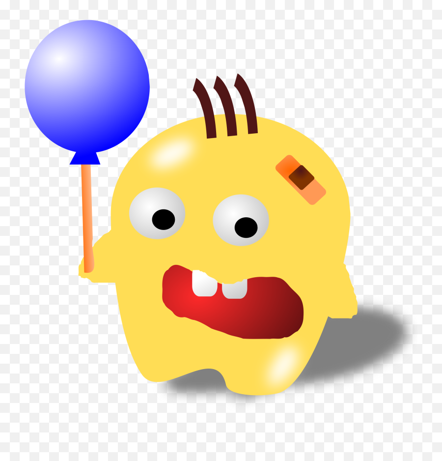 Free Balloon Cartoon Pictures Download Free Clip Art Free - Weird Yellow Monster Clipart Emoji,Cussing Emoji