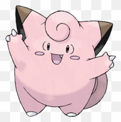 Clefairy - 035 Serebiinet Pokédex Pokemon Clefairy Emoji,Good Rockruff Emotion