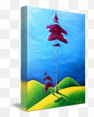 Just You And Me - Vertical Emoji,Abstract Human Emotion Painting