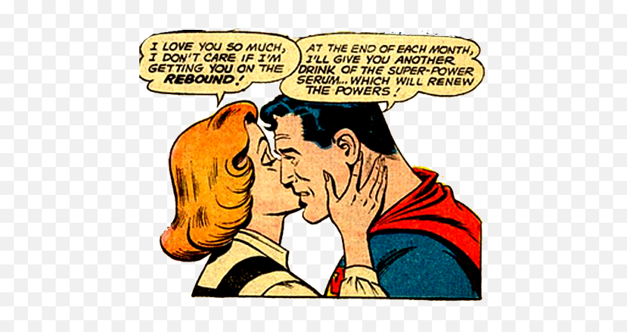Qomics - If Superman Married Lana Lang Emoji,Zooey Deschanel Emotions