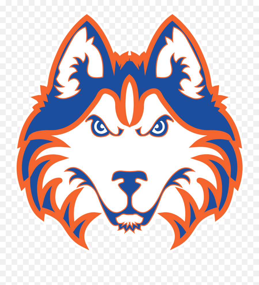 Houston Baptist Huskies Logo Download Vector - Houston Baptist University Emoji,Uw Huskies Football Emoticons