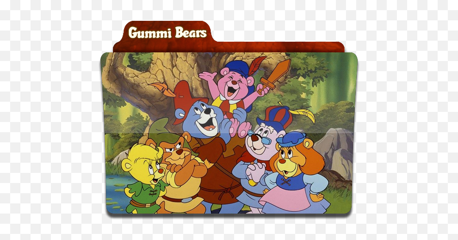 Gummi Bears Icon - Gummi Bears Cartoon Emoji,Gummi Bear Emoji