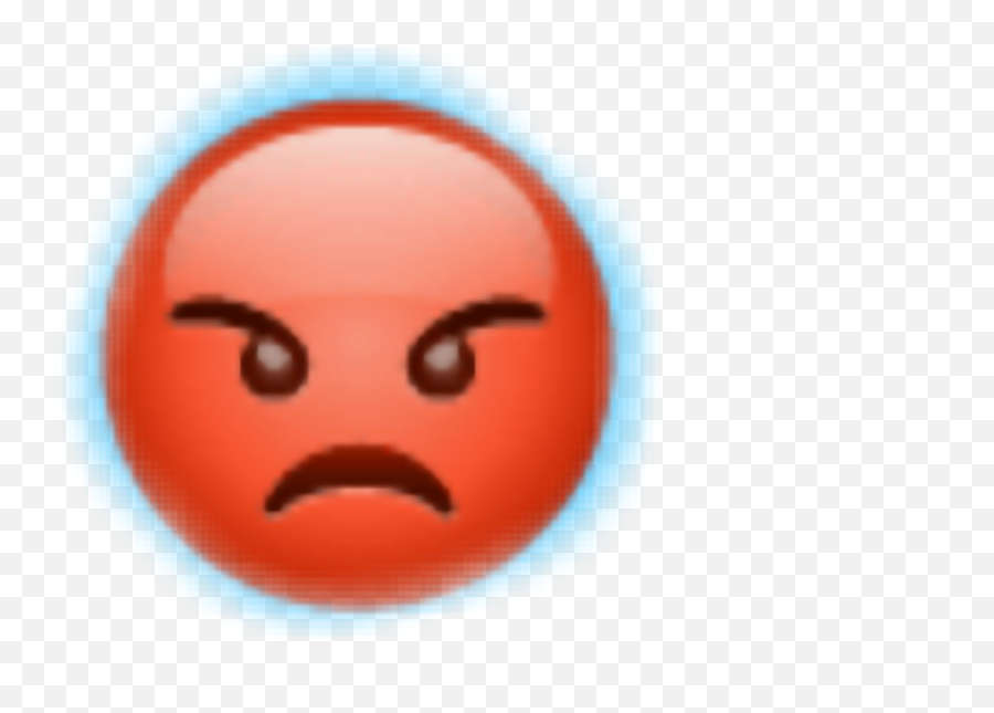 Angry Emoji Emotions Sticker - Happy,Angry Emotions