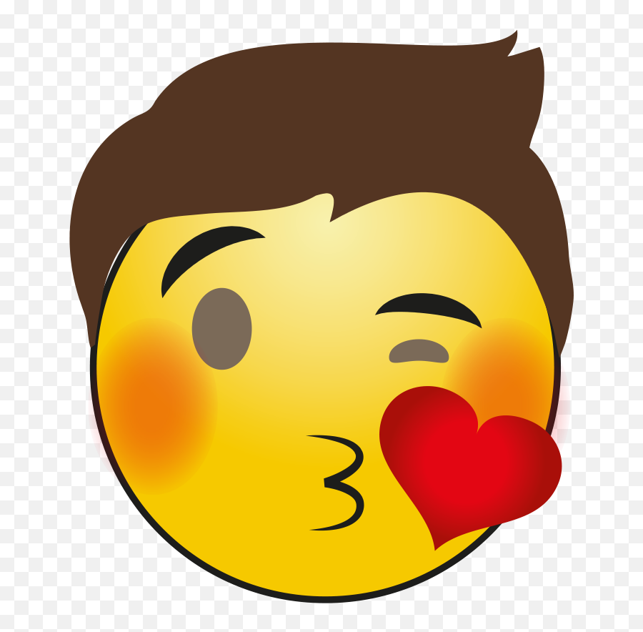 Boy Emoji Png Pic - Happy,Winking Emoji Png