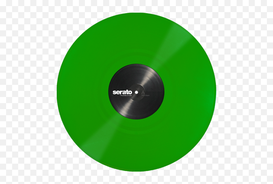 Serato Serato Standard Colors 12u0027u0027 Pair - Green Control Vinyl Serato Vinyl Emoji,Musically Emoji 33