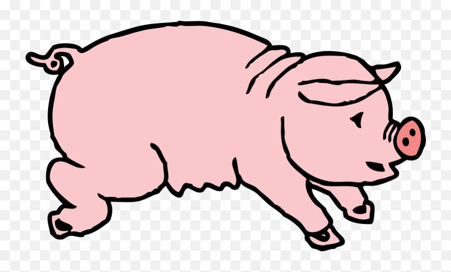 Pig Clip Art Free Clipart Images 2 - Clip Art Hog Emoji,Flying Pig Emoji