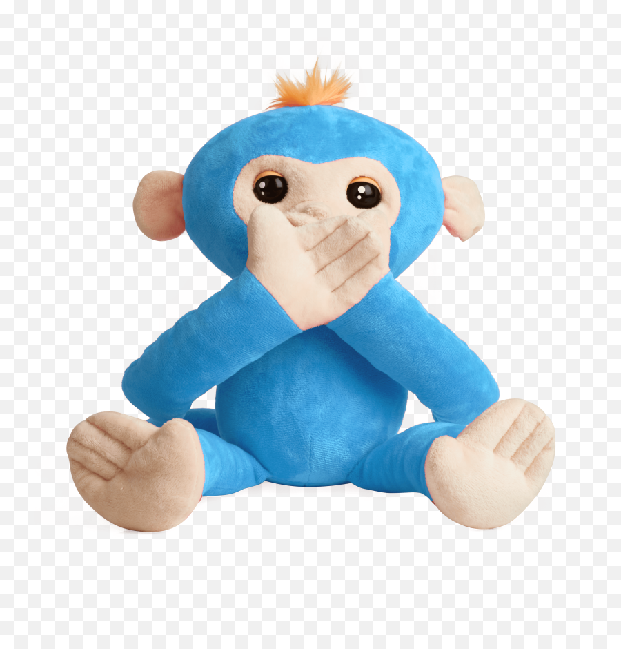 Advanced Interactive Plush Baby Monkey - Fingerlings Hugs Monkey Emoji,Funny Hugs & Kisses Emojis