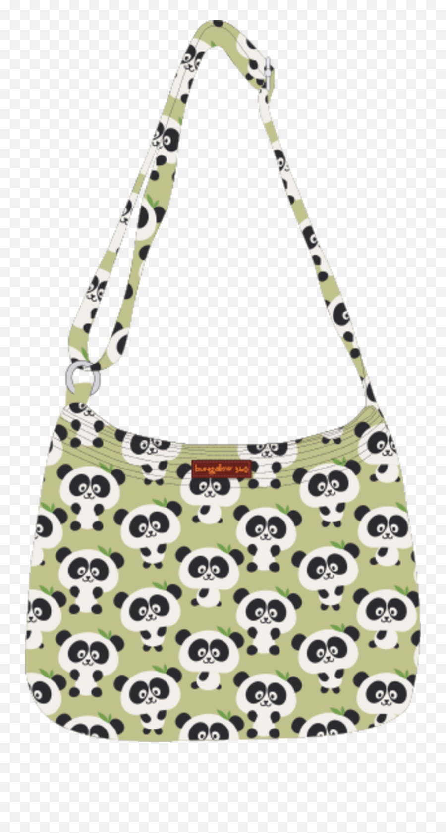 Bungalow 360 Small Messenger Bag Panda Messenger Bags Emoji,Cuddle Team Emoticon Under A Rocky Umbrella