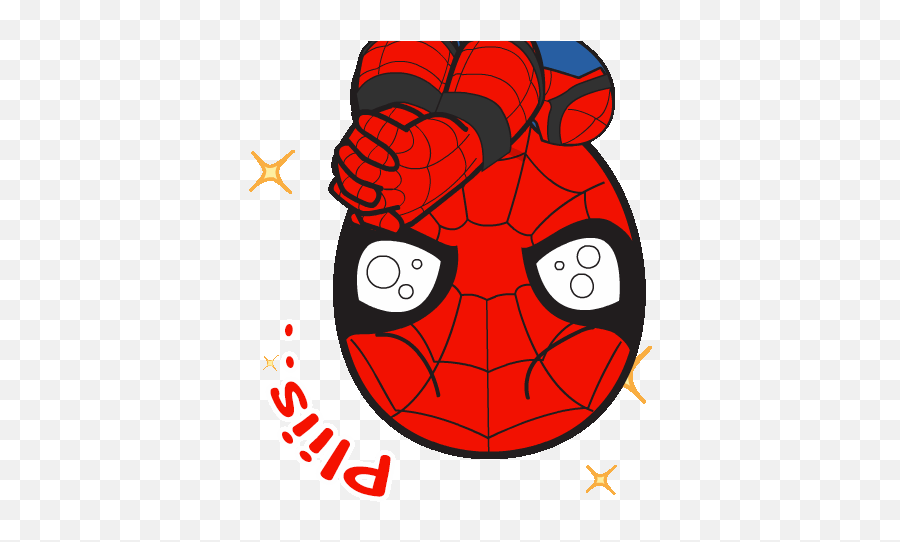 Spider - Man Homecoming Jumbooka Spiderman Line Sticker Emoji,Sausage Man Emoji