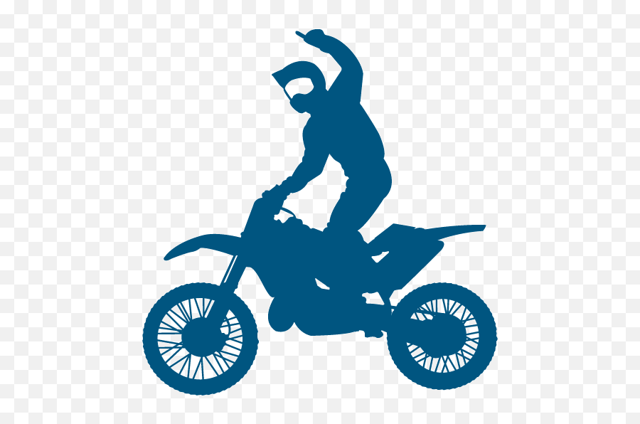 Motorcycle Motosport Moto Motocross - Dibujos De Sombras De Motos Emoji,Motocross Emoji