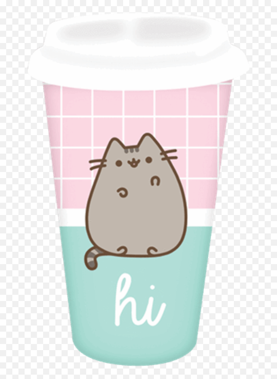 Pusheen Pusheencat Katze Cat Kedi Sticker By Emoji,Emoji Cups With Lids For Boys