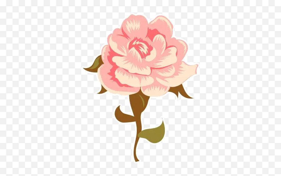 Pink Flowers Ykinanah Sticker Pack - Stickers Cloud Emoji,Flower Computer Emojis