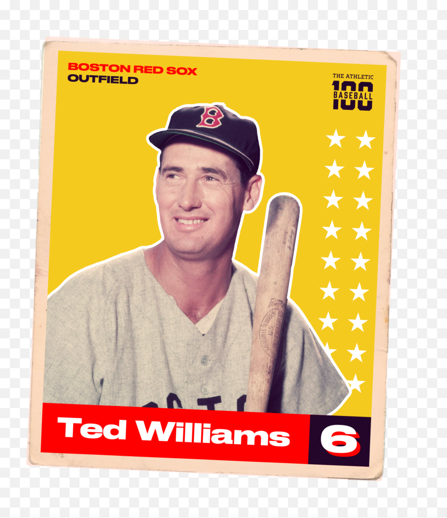 The Baseball 100 No 6 Ted Williams U2013 The Athletic Emoji,Foul Ball Emojis Baseball