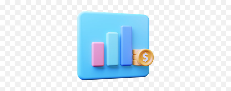 Premium Finance Growth 3d Illustration Download In Png Obj Emoji,Microsoft Fluent Emoji