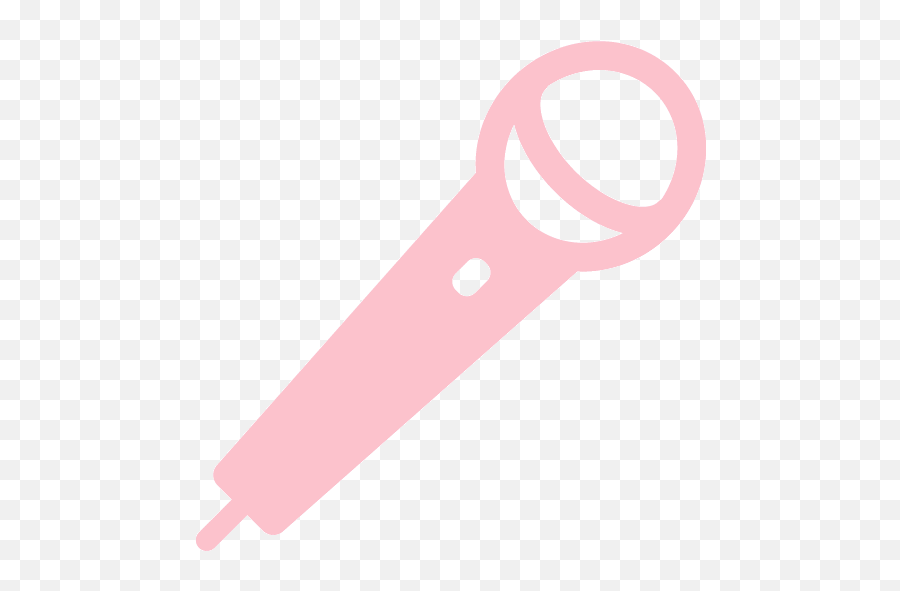 Pink Microphone 9 Icon - Free Pink Microphone Icons Emoji,Emoji Microphone2