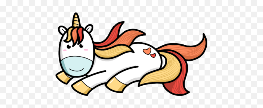Cute Kawaii Pastel Unicorn Magical Pony Unicorn Stickers Emoji,Unicorn Emoticon
