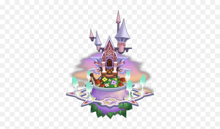 Radiant Garden Emoji,Disney Castle Emoji