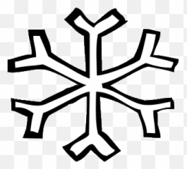 Snowflakes Snowflake Clipart 2 2 - Clipartix Snowflake Clipart Png Black And White Emoji,Snowflakes Emoji