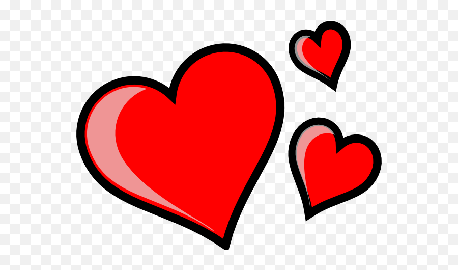 Free Hearts Download Free Clip Art Free Clip Art On - Heart Clipart Emoji,Three Heart Emoji Meaning