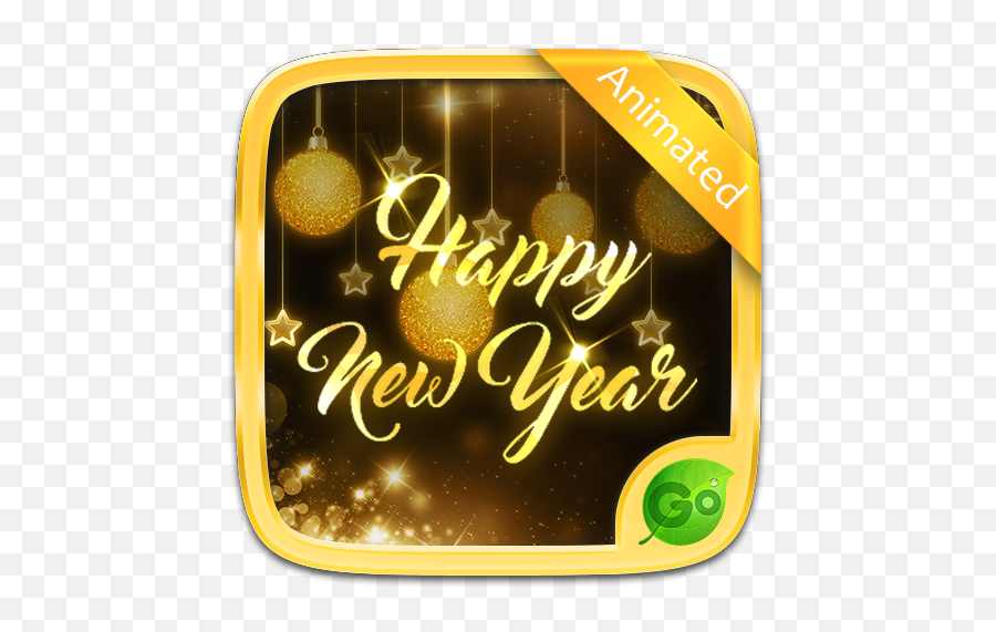 Happy New Year 2018 Go Keyboard Animated Theme - Apps On Go Launcher Emoji,Happy New Year Animated Emoji