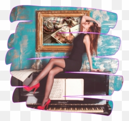The Most Edited Autumnfeels Picsart - Woman Posing On Piano Emoji,Margarita Emoji Keyboard