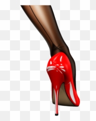 Redheel Red Heel Sexy Leg Sticker - Round Toe Emoji,Red High Heel Emoji