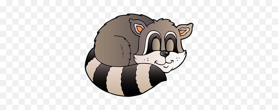 Free Raccoon Kawaii Illustrations - Soft Emoji,Racoon Emoji