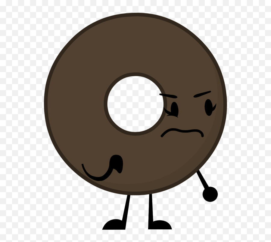 Chocolate Donut - Donut Object Show Emoji,Donut Emoji Cut File