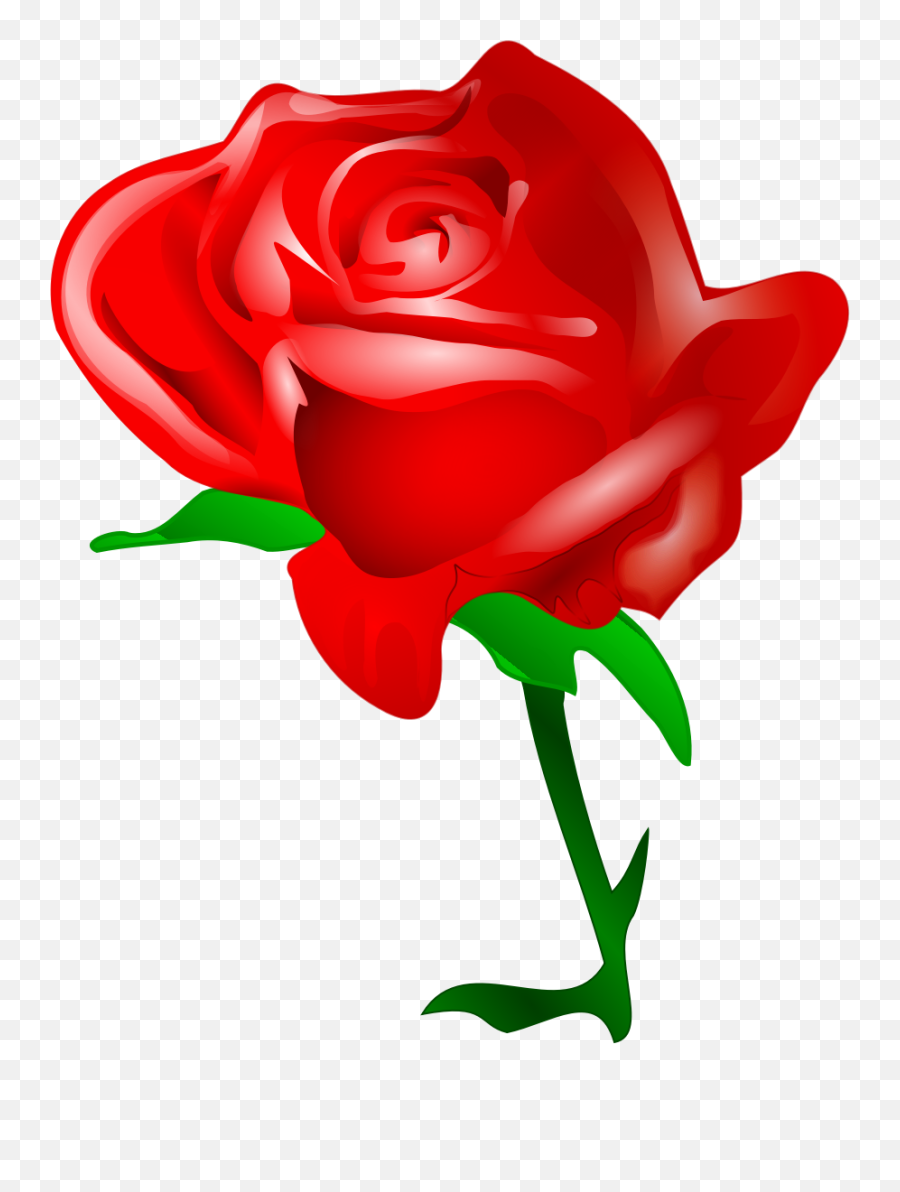 Cartoon Rose Nice Pics - Transparent Small Rose Png Emoji,Facebook Emojis Rose