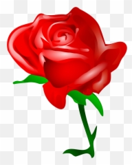 Cartoon Rose Nice Pics - Transparent Small Rose Png Emoji,Facebook Emojis Rose