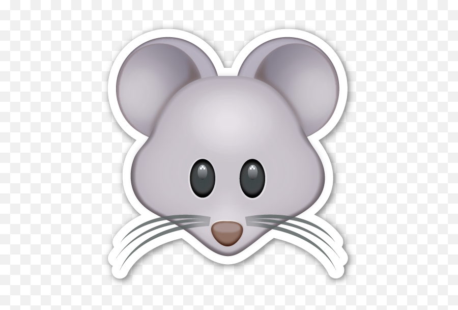 Emoji Drawings Emoji Stickers - Mouse Emoji Png,Mouse Emoji
