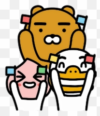Kpop Stickers Picsart Ezu Photo Mobile - Cute Kakao Sticker Emoji,Kakao Emojis Working