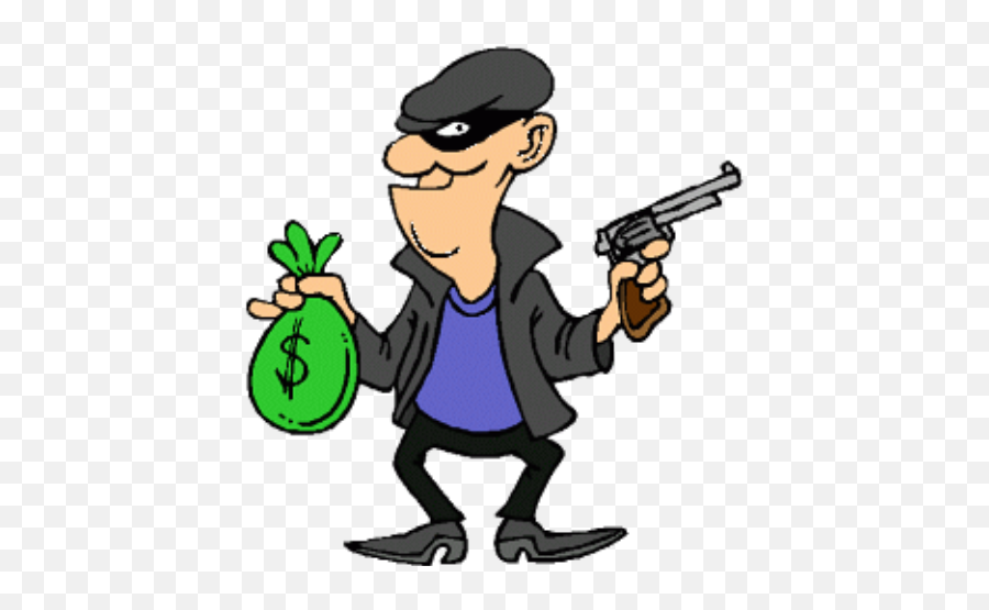 Crook Human Clipart - Clipart Suggest Criminal Clip Art Emoji,Burglar Emoticon