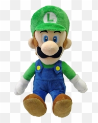 Luigi - Luigi Plush Emoji,The Plush Emoji Movie