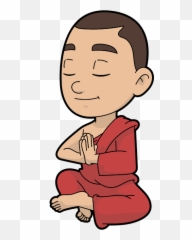 Stress Management - Person Meditating Cartoon Png Emoji,Managing The Expression Of Emotions Hayes