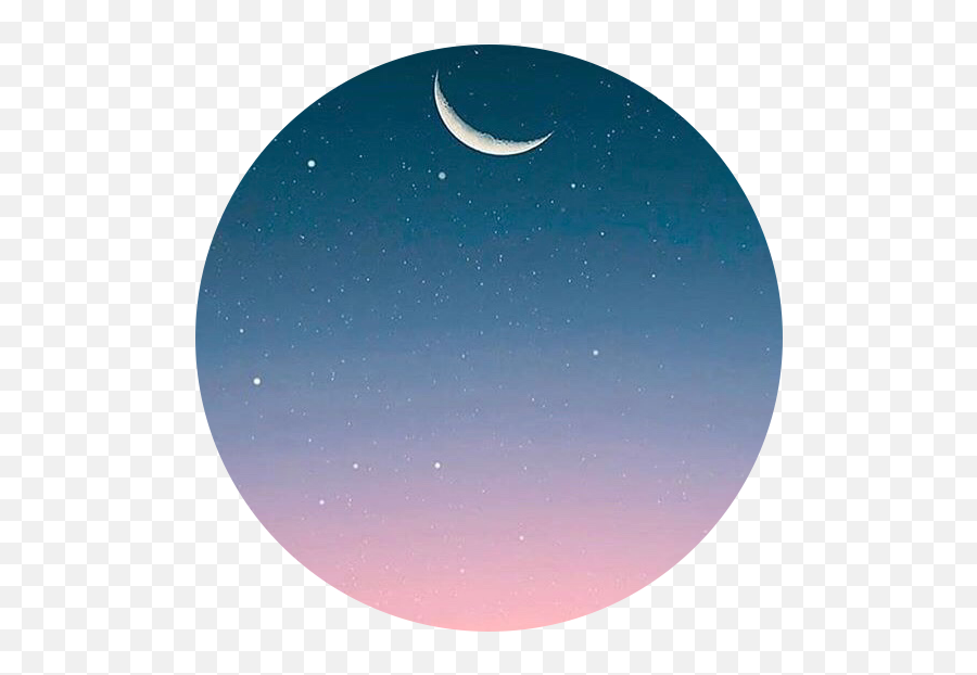 Aesthetic Tumblr Aesthetic Aesthetic Stars And Moon - Transparent Background Tumblr Moon Aesthetic Emoji,Crescent Moon Phases Emoji For Computer