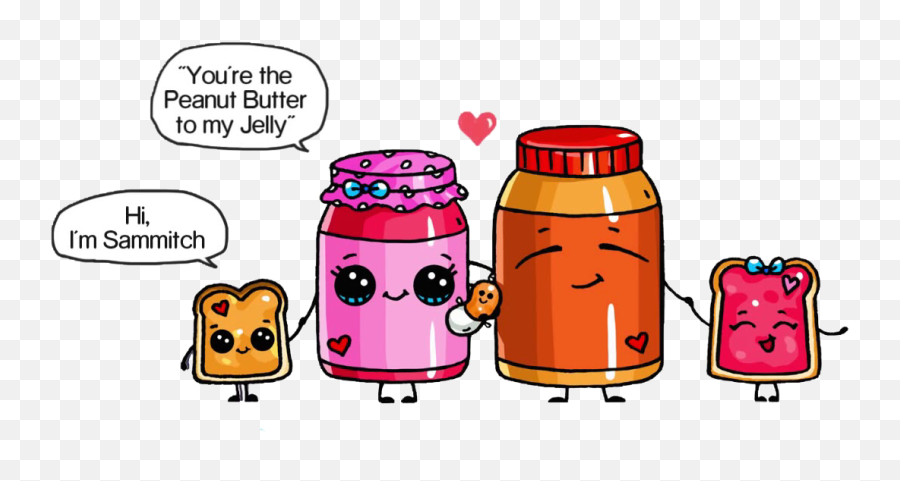 Peanut Butter Jelly Sticker By Xenogirlyt - Peanut Butter And Jelly Drawing Emoji,Peanut Emoji