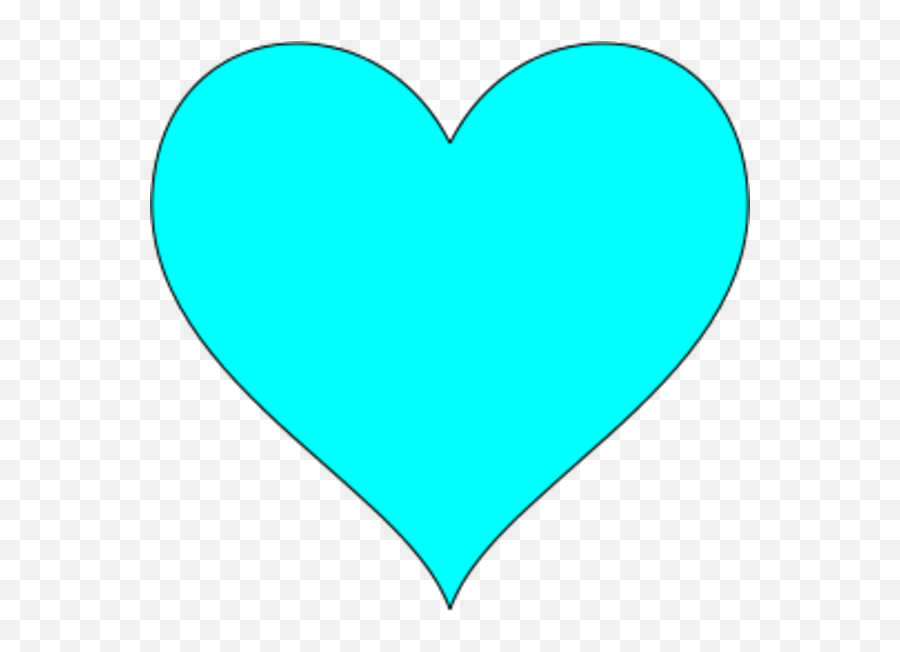 Clipart Heart Symbol - Light Blue Love Heart Emoji,Heart Emojis In The Shape Of A Heart Copy And Paste