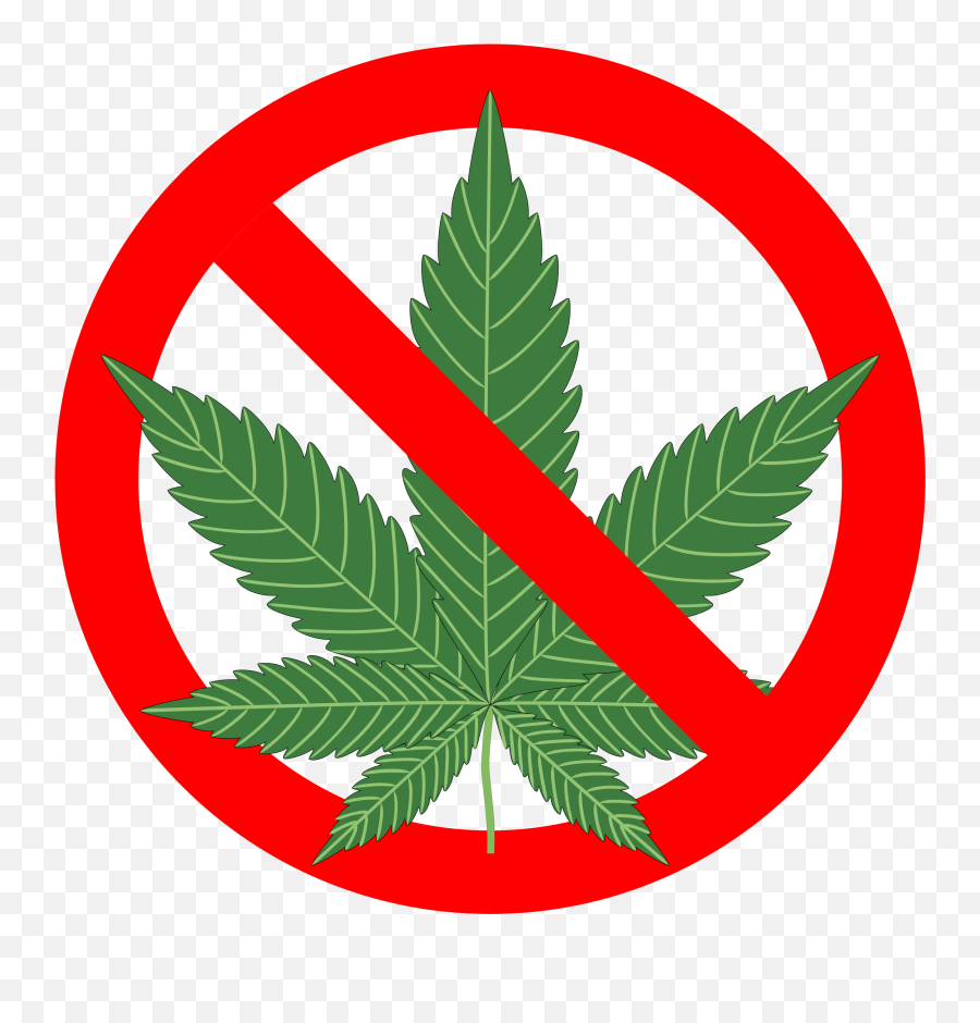 Weed Symbol Png Download Free Clip Art - Dibujos De No A La Marihuana Emoji,Pot Smoking Emoji