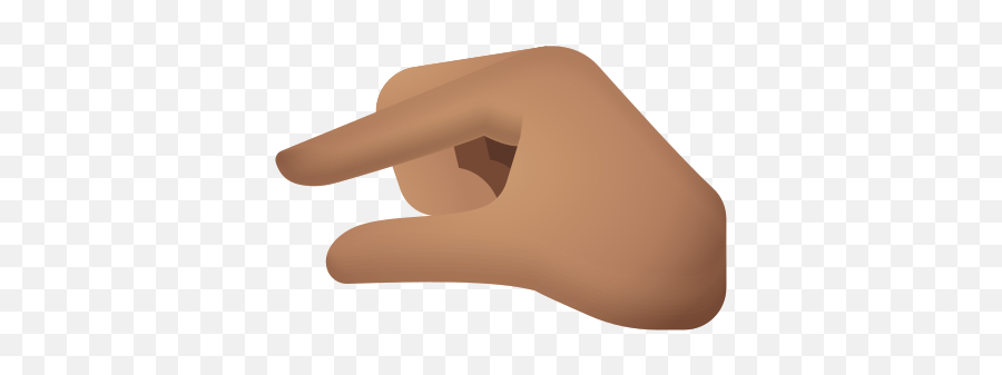 Pinching Hand Medium Skin Tone - Sign Language Emoji,Pinching Hand Emoji
