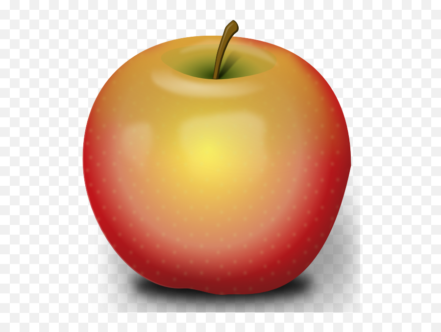 Photorealistic Red Apple Clip Art - Clipart Apfel Kostenlos Emoji,Plant, Emotions, Clipart